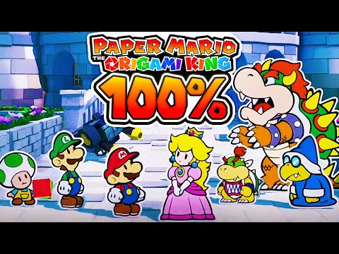 Paper Mario: The Origami King - 100% Longplay Full Game Walkthrough No Commentary Gameplay (English)