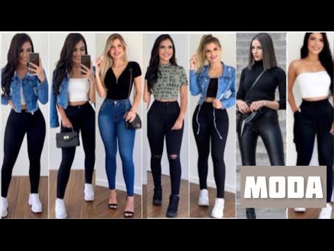 MODA 2022 MUJER | OUTFITS LOOKS Y COMBINACIONES DE MODA TENDENCIAS MODA 2022 MUJER CASUAL Y ELEGANTE