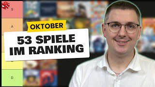 Mein Oktober 2025: 53 Spiele im persönlichen Ranking