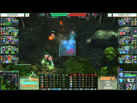 DreamHoN Summer Championships Group B - coL vs SNDR game 2 part 1