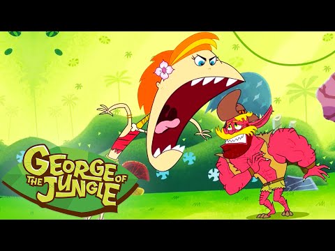 The Monster Of The Jungle 👹 😱  | George of the Jungle | Full Episode | Cartoons For Kids