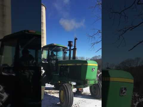 John Deere 4840 cold start