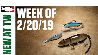 What's New At Tackle Warehouse 2/20/19
