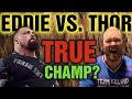Thor Bjornsson VS Eddie Hall Boxing Match || Who REALLY Has The World Record Deadlift?