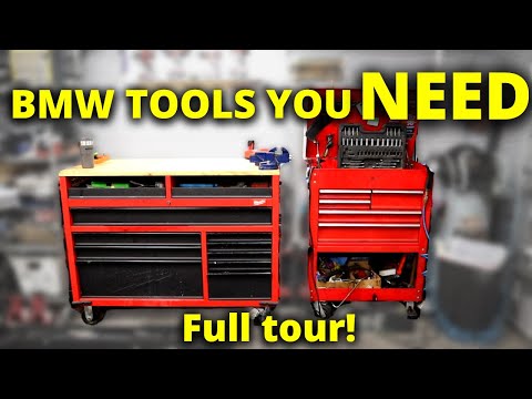 FULL TOUR OF MY TOOL COLLECTION (BMW Tools YOU NEED)
