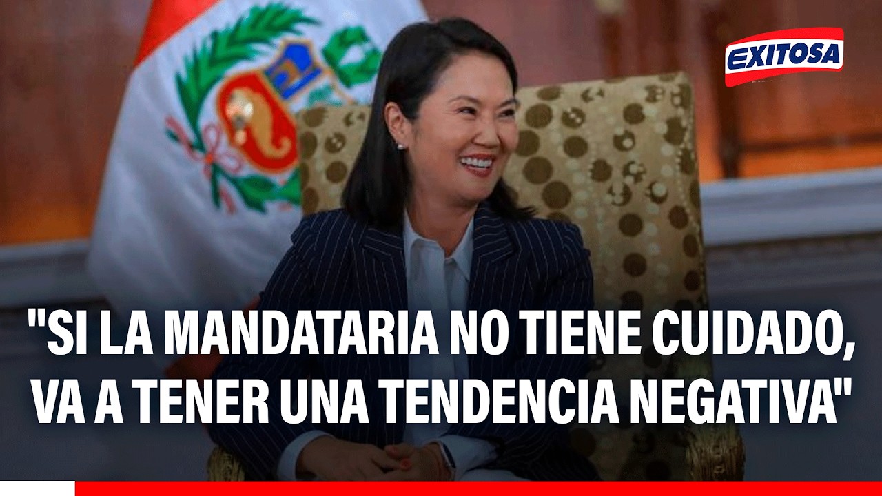 🔴🔵 La presidenta Keiko Fujimori cumple un mes de gobierno con cerca de 60% de aprobación