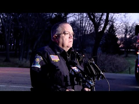 Forest Lake PD Captain Weiss holds press conference after police fire shots following pursuit