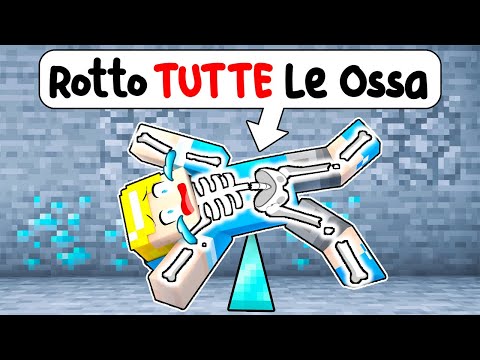 Sbriser Si è Rotto TUTTE LE OSSA Su Minecraft!