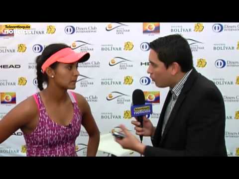 Yuliana Lizarazo estuvo en Teleantioquia Noticias