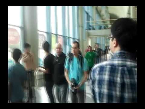 The line at fanime 2012 part 1