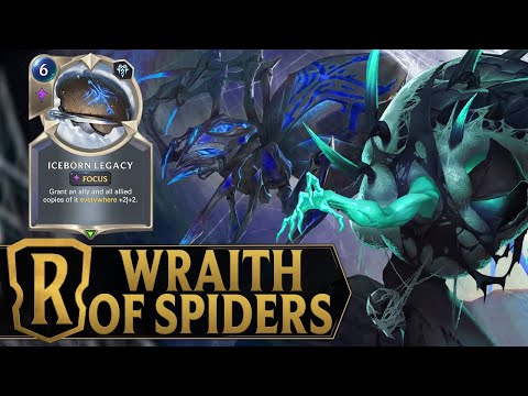 Wraith of BIG SPIDERS - Elise & Wraith of Echoes Deck - Legends of Runeterra