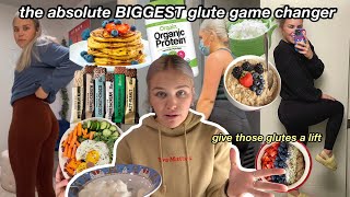 WATCH THIS IF YOU WANT TO GROW YOUR GLUTES #growyourglutes aka let's eat our hearts out w/ *protein*