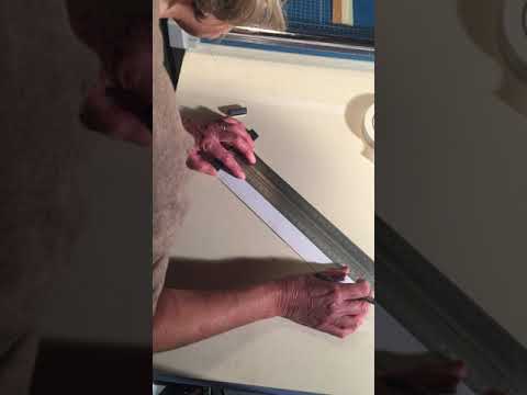 Preparing weaving strips