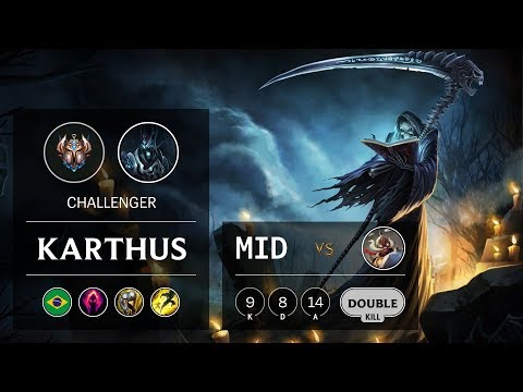 Karthus Mid vs Corki - BR Challenger Patch 9.20
