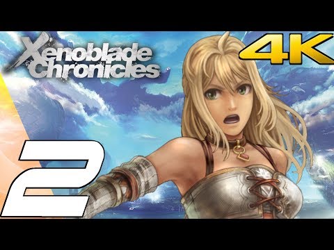 Xenoblade Chronicles (Remaster) - Gameplay Walkthrough Part 2 - Tephra Cave [4K 60FPS]
