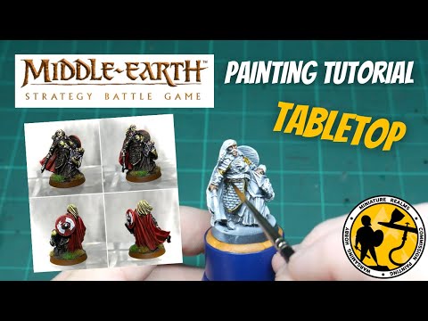 Middle-earth SBG Rohan Captain Tabletop Painting Tutorial