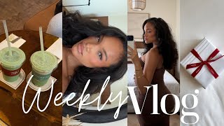 weekly vlog | getting pampered + cartier unboxing + pasta making & more! Allyiahsface vlogs