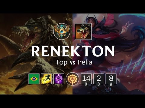 Renekton Top vs Irelia - BR Challenger Patch 8.22