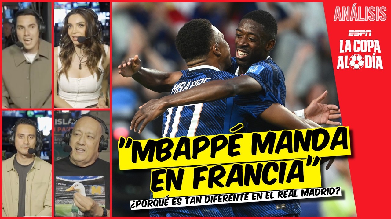 MBAPPÉ HISTÓRICO GOLEADOR con FRANCIA 🔥 Gana 3-0 ante IRAK  | La Copa al Día