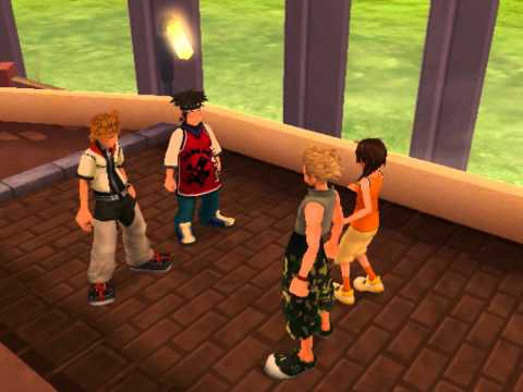 Kingdom Hearts II, English cutscene: 65 - The Sixth Rumor - HD 720p