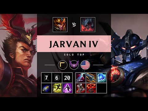 Jarvan IV Top vs Aatrox - NA Master Patch 25.15