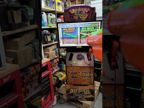 Arcade1up big buck hunter 27" screen mod.