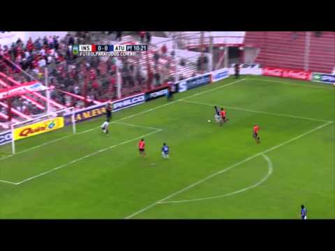 Ocasiones de Atl. Tucumán. Instituto 0 - Atl. Tucumán 0. Fecha 28. Primera B Nacional 2015. FPT.