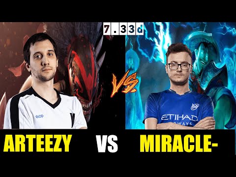 BLOODSEEKER'S ARTEEZY PLAYING AGAINST STORM'S MIRACLE-DOTA 2 HIGHEST MMR MATCH #dota2 #dota2gameplay