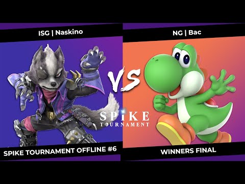 SpikeT Offline #6 Winners Final - ISG | Naskino (Wolf/Incineroar) VS NG | Bac  (Yoshi)