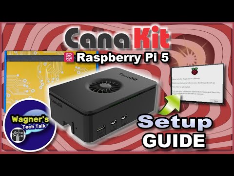 CanaKit Raspberry Pi 5 8GB Starter Kit [Turbine] - Setup Guide