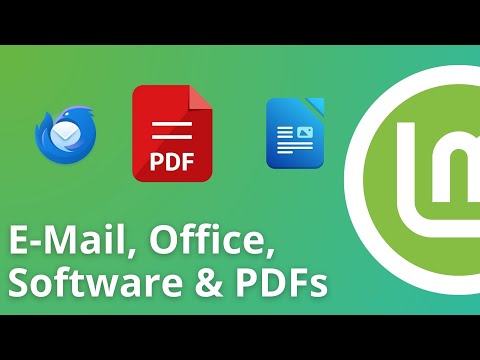 Büro-Software für Linux Mint - E-Mails, Office, PDFs & Software - Bye Windows 10! Teil 3/5