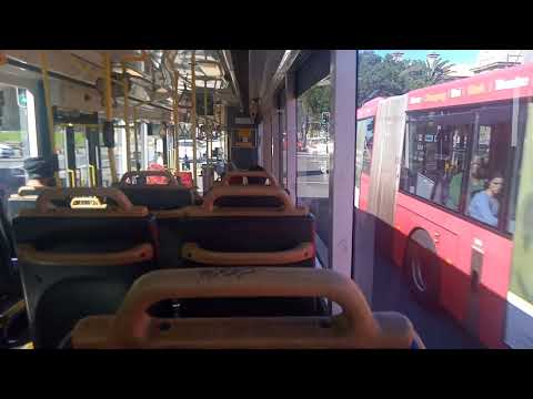 Transit Systems - 3823 - Scania L113CRL/Ansair Orana[Leichhardt](438x - Martin Place)