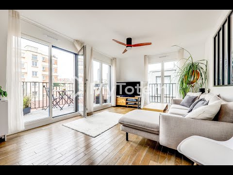 PUTEAUX – Dernier Étage – Appartement 4 Pièces 78,55 m² avec Balcon