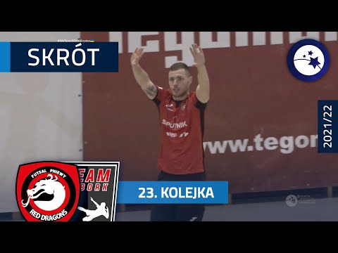 Red Dragons Pniewy - Team Lębork 7:3 | SKRÓT | 23. kolejka (2021/22)