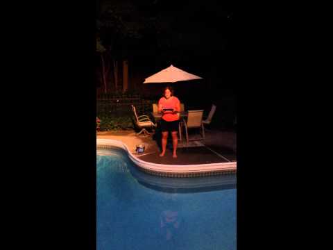 ALS ice bucket challenge- Saundra Edwards