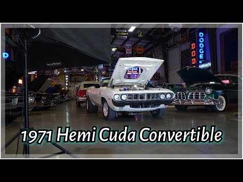 Herb McCandless 1971 Hemi 4 Speed Cuda Convertible NHRA SS/E comes home!