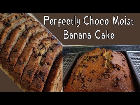 PERFECTLY and  PLUFFY  CHOCCO MOIST BANANA CAKE HOMEMADE  || Charlyn official