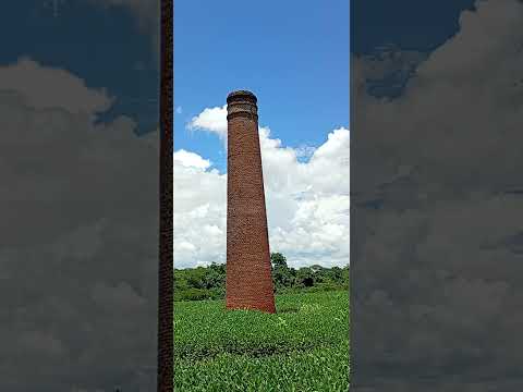 chaminé de uma olaria, são jorge do ivaí Paraná Brazil