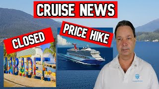 PRICE HIKE, PRIVATE AREA REMAINS CLOSED, NEW CRUISE PORT, CRUISE NEWS
