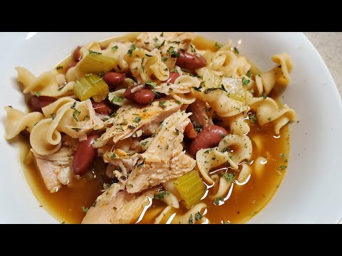 Ninja Foodi Low Carb Chicken Soup