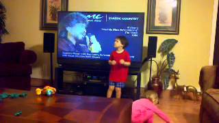 Jasper's karaoke debut - Touch Me When We're Dancing by: Alabama