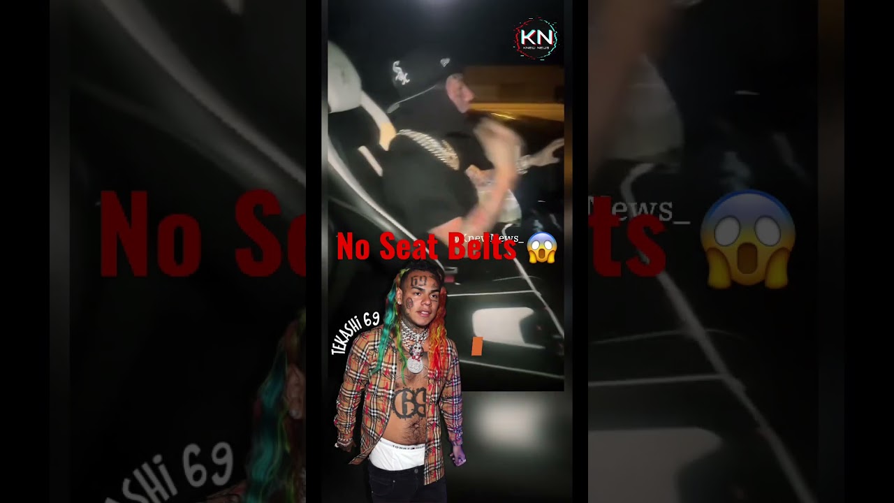 Tekashi69 Speeding, Can Barely Control It 🏎️ #Tekashi69 #KnewNews