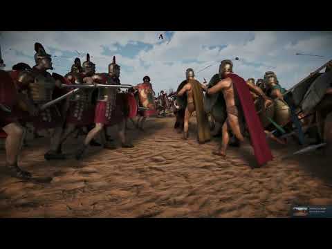 War of Spartans Vs Imperial Roman Army  !! l Ultimate Epic Battle Simulator 2 uebs 2