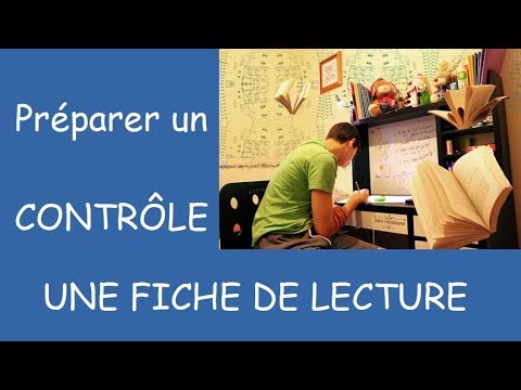 Fiche de lecture, contrôle de lecture : comment faire