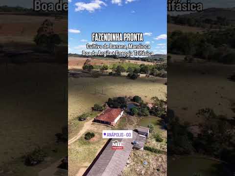 FAZENDA PRODUTIVA COM 17,87 ALQUEIRES, ANÁPOLIS-GO # #fazendaavenda #agro