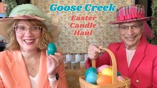 Goose Creek Easter Candle Haul - Gourmands & Florals