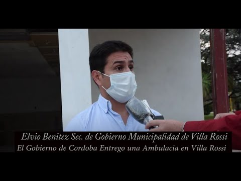 Entrevista a Elvio Benitez secretario de Gobierno de Villa Rossi