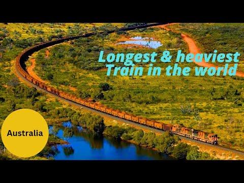 Longest And The Heaviest Train In the World  - BHP Australia