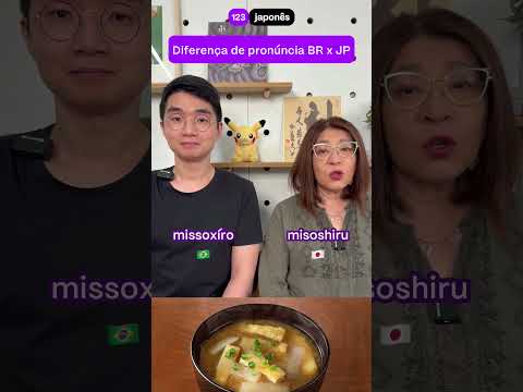 Pronúncia brasileira x Pronúncia japonesa de pratos japoneses!