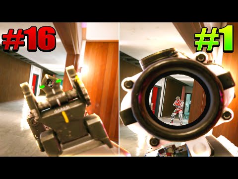 Ranking EVERY Weapon Sight In R6 From WORST To BEST